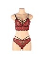 Subblime Set - Two Pieces Set Lace Top and Panties L/XL