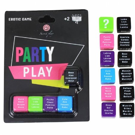 Secretplay - Game Party Play 5 Dice (Es / Pt / En / Fr)