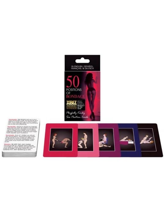 Kheper Games - 50 Positions Of Bondage Cards