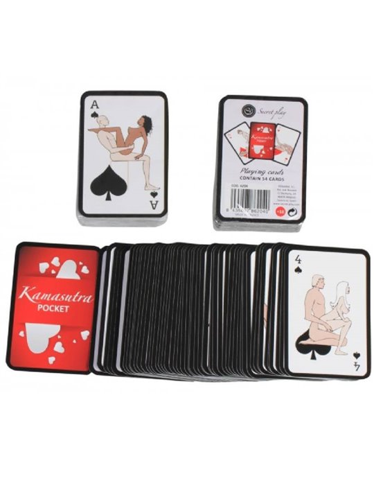 Secretplay - Pocket Kamasutra Playing Cards I (Es/En/Pt/It/Fr/De)