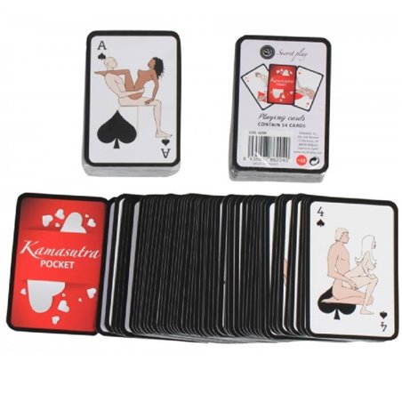 Secretplay - Pocket Kamasutra Playing Cards I (Es/En/Pt/It/Fr/De)