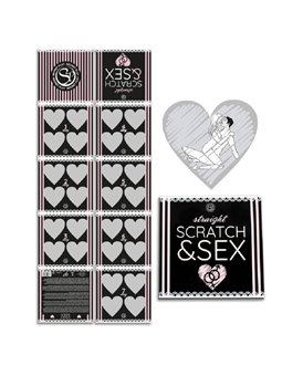 Secretplay - Scratch & Sex Game For Straight Couples (Es/En/Fr/Pt/De)