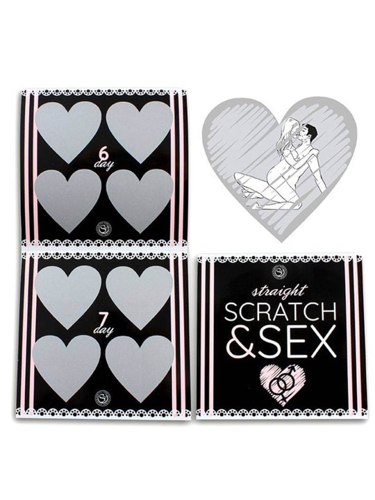Secretplay - Scratch & Sex Game for Straight Couples (Es/En/Fr/Pt/De)