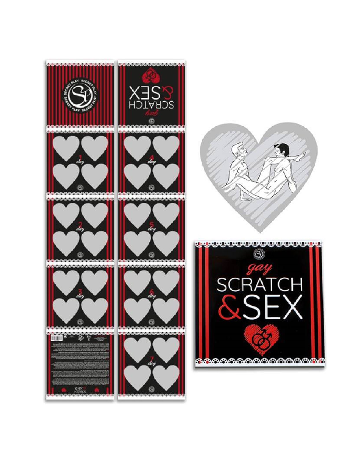 Secretplay - Scratch & Sex Gay Couples Game (Es/En/Fr/Pt/De)