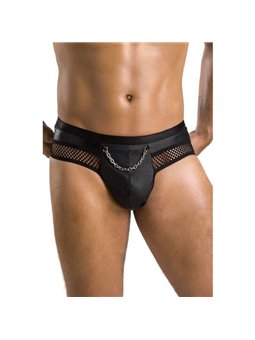 Passion - 030 Open Slip Tom Black S/M