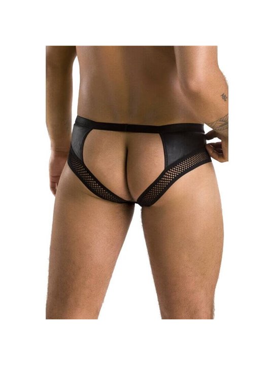 Passion - 030 Open Slip Tom Black S/M