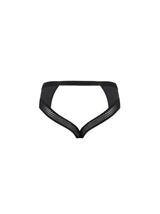 Passion - 030 Open Slip Tom Black S/M