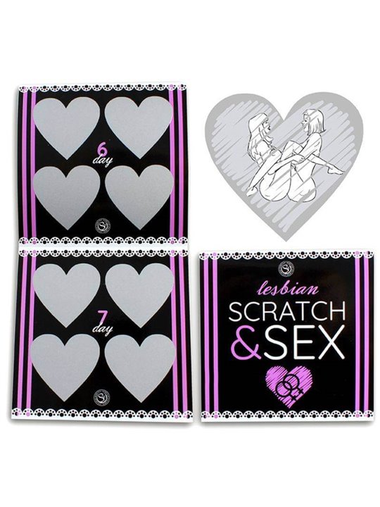 Secretplay - Scratch & Sex Game For Couples Lesbian Positions (Es/En/Fr/Pt/De)