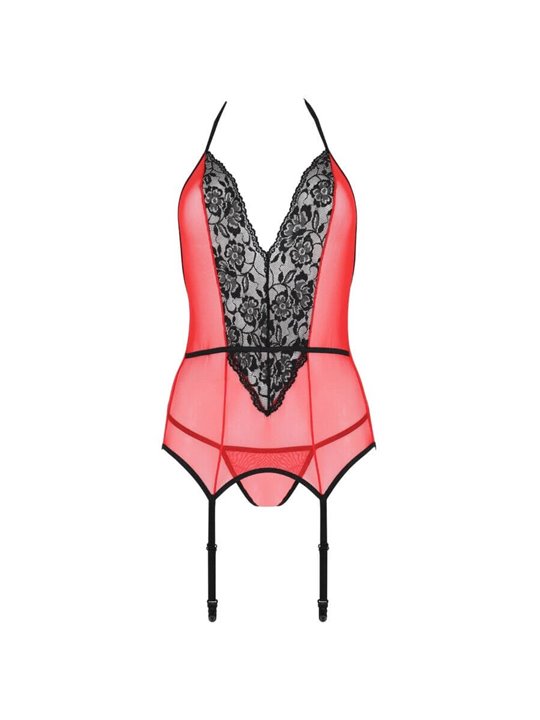 Passion - Peonia Corset Erotic Line Red S/M