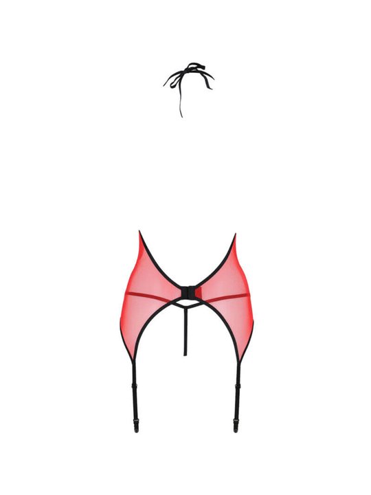 Passion - Peonia Corset Erotic Line Red L/XL