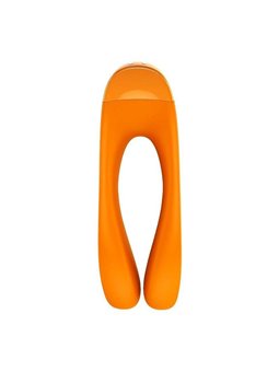 Satisfyer - Candy Cane Finger Vibrator Orange