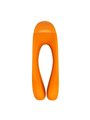 Satisfyer - Candy Cane Finger Vibrator Orange