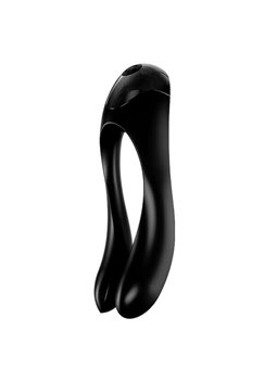 Satisfyer Candy Cane Finger Vibrator Black