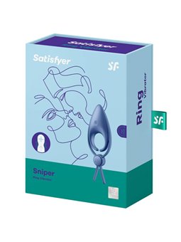 Satisfyer - Sniper Ring Vibrator Blue