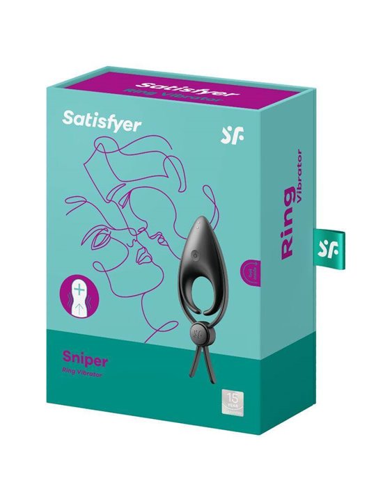 Satisfyer - Sniper Ring Vibrator Black
