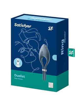 Satisfyer Duelist Ring Vibrator - GRey