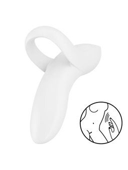 Satisfyer - Bold Lover Finger Vibrator White