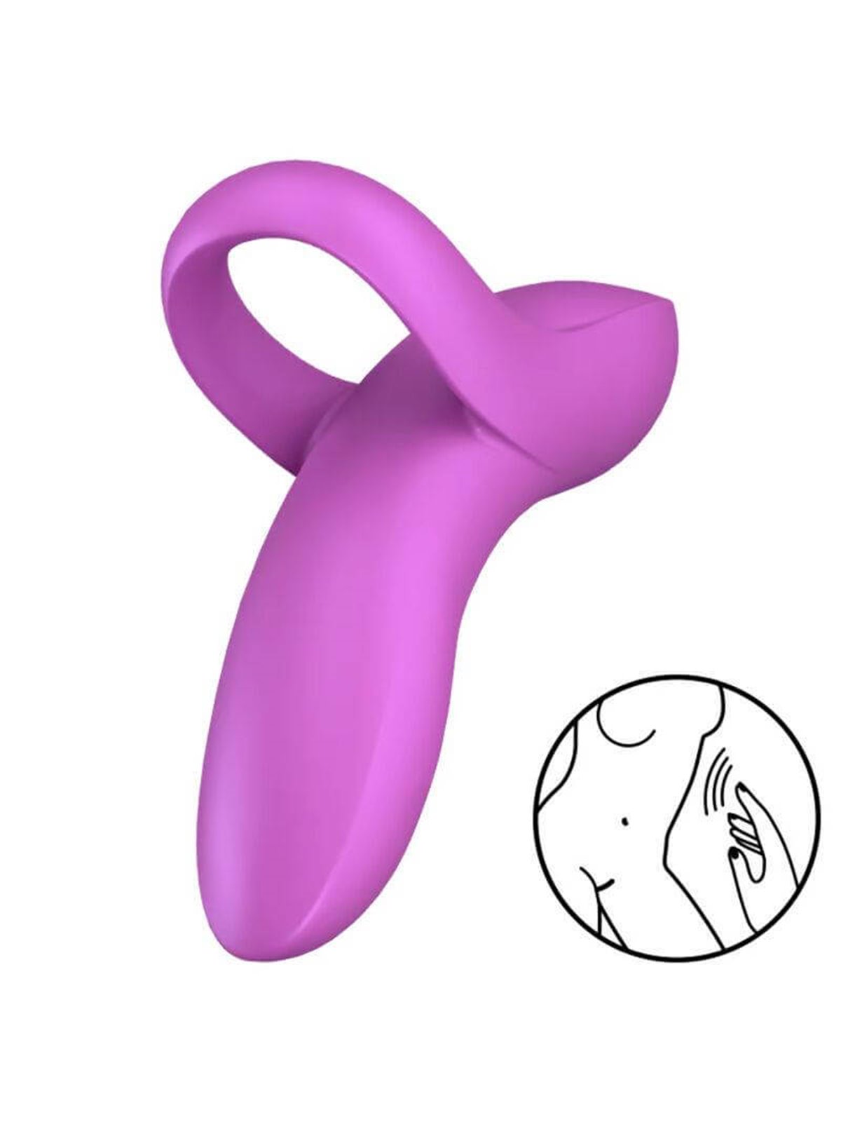 Satisfyer - Bold Lover Finger Vibrator Pink