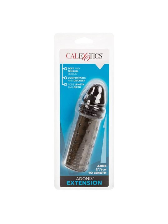 CalExotics Adonis Extension - Guaina Fallica in Silicone Premium Nero