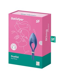 Satisfyer - Duelist Ring Vibrator Blue