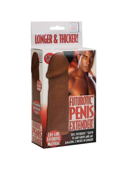 CalExotics Futurotic Penis Extender - Guaina Fallica Estensore Pene - Marrone