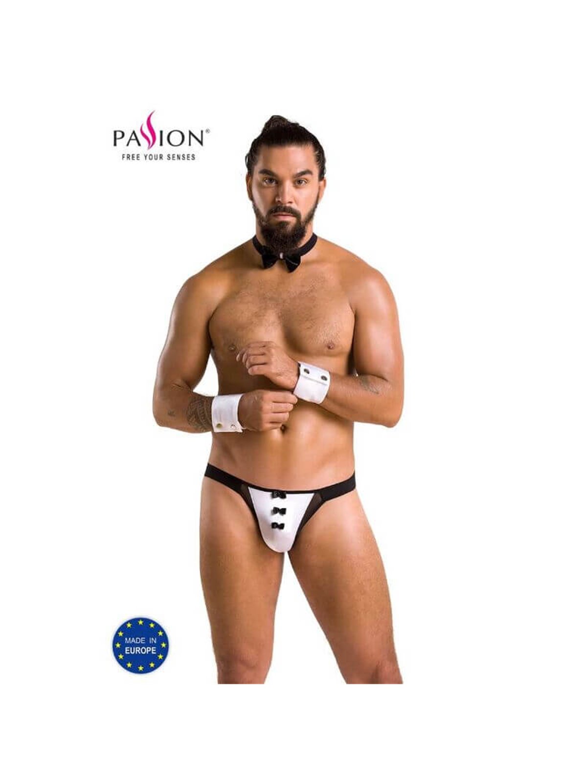 Passion - 036 Slip Alfrojo Black L/XL