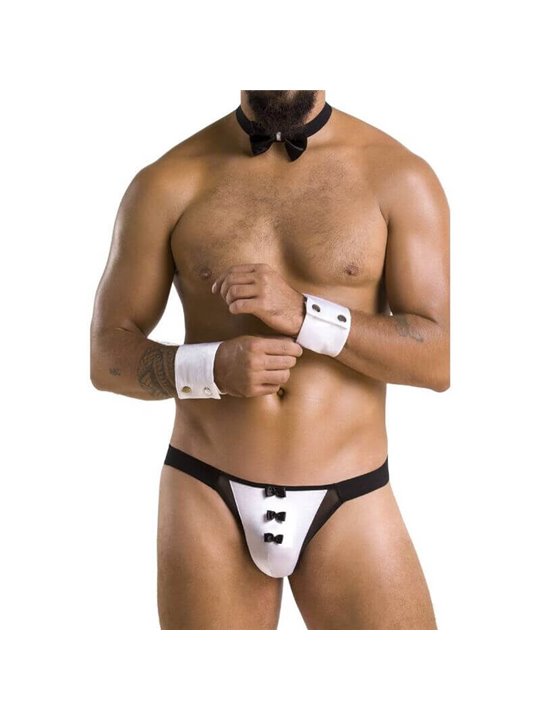 Passion - 036 Slip Alfrojo Black L/XL