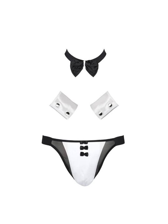 Passion - 036 Slip Alfrojo Black L/XL