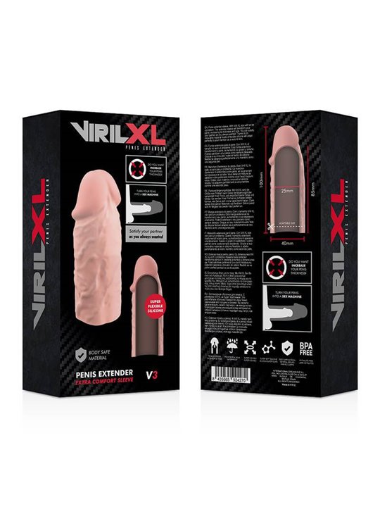 Virilxl - Liquid Silicone V3 Natural Penis Extension