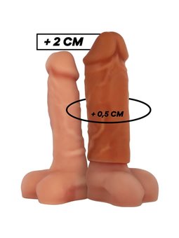 VirilXL - Liquid Silicone V3 Brown Penis Extension