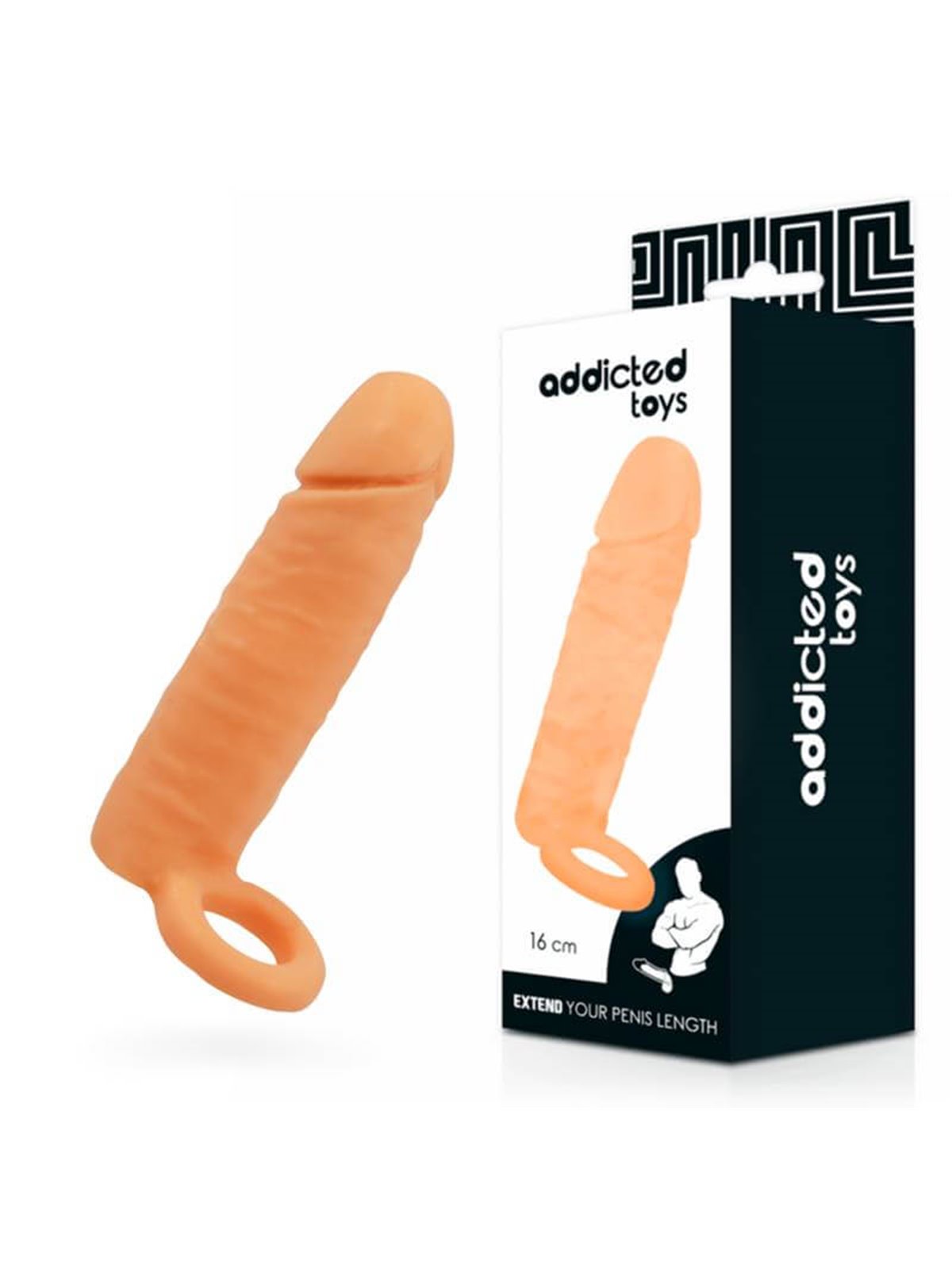 Addicted Toys - Estensore Pene 16 CM Naturale