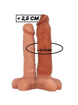 VirilXL - Liquid Silicone V5 Brown Penis Extension