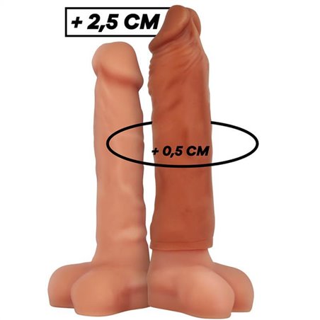 VirilXL - Liquid Silicone V5 Brown Penis Extension