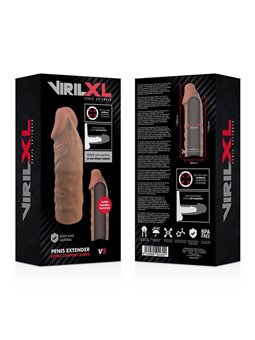 VirilXL - Liquid Silicone V5 Brown Penis Extension