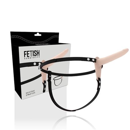 Fetish Submissive Harness - Flesh Silicone 15 CM