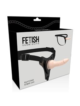 Fetish Submissive Harness - Flesh Realistic Silicone 16 CM