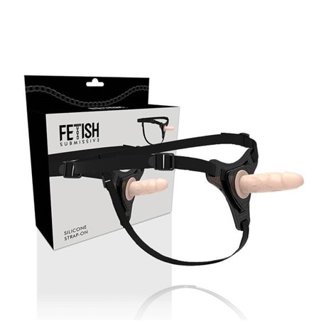 Fetish Submissive Harness - Flesh Realistic Silicone 12.5 CM