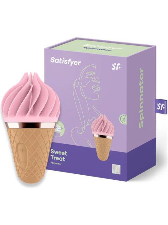 Satisfyer - Sweet Treat Spinnator Brown & Pink