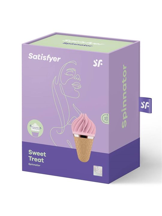 Satisfyer - Sweet Treat Spinnator Brown & Pink