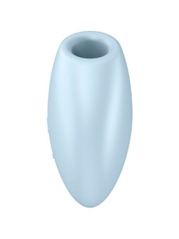 Satisfyer Cutie Heart Air Pulse Stimulator & Vibrator - Blue
