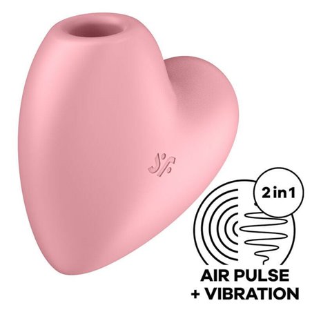 Satisfyer - Stimolatore Clitoride Stimolatore Cutie Heart Red