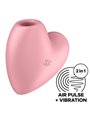 Satisfyer - Stimolatore Clitoride Stimolatore Cutie Heart Red