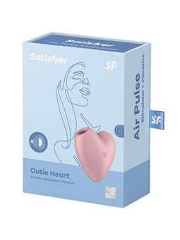 Satisfyer - Stimolatore Clitoride Stimolatore Cutie Heart Red