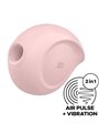 Satisfyer Sugar Rush Air Pulse Stimulator & Vibrator - Pink