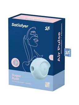 Satisfyer - Sugar Rush Air Pulse Stimulator & Vibrator Blue