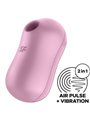 Satisfyer Cotton Candy Air Pulse Stimulator & Vibrator - Lilac