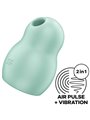Satisfyer Pro To Go 1 Double Air Pulse Stimulator & Vibrator - GReen