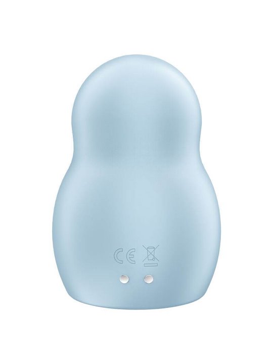 Satisfyer - Pro To Go 1 Double Air Pulse Stimulator & Vibrator Blue