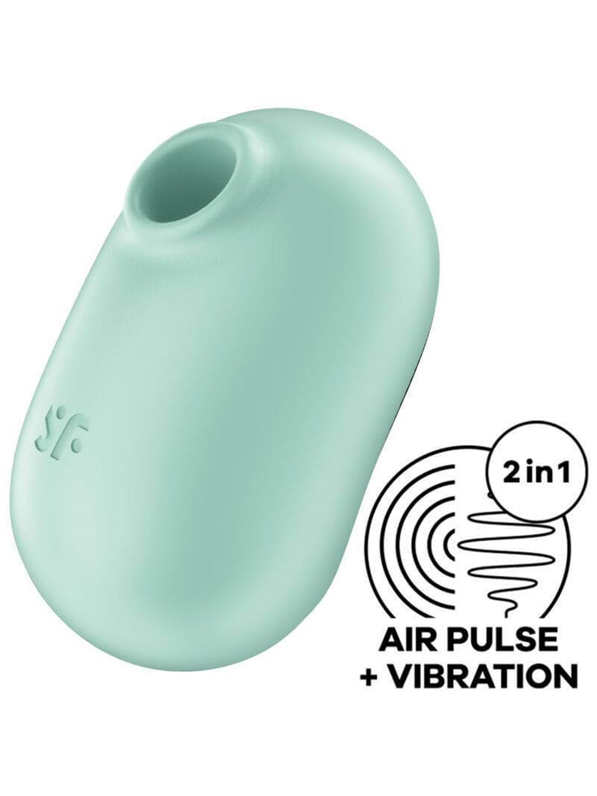 Satisfyer Pro To Go 2 Double Air Pulse Stimulator & Vibrator - GReen
