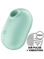 Satisfyer Pro To Go 2 Double Air Pulse Stimulator & Vibrator - GReen